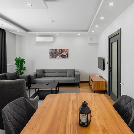 Duplex W Balcony Terrace 5 Min To アンタルヤ